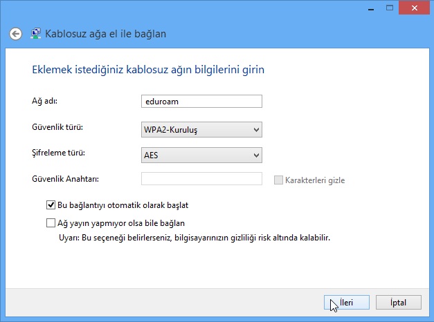 Windows 8 ayarı 4