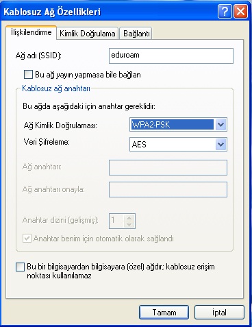 Windows XP ayarı 2