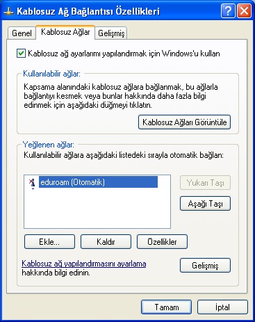 Windows XP ayarı 6